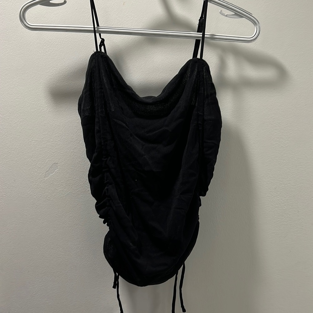 Urban outfitters ruched blank tank